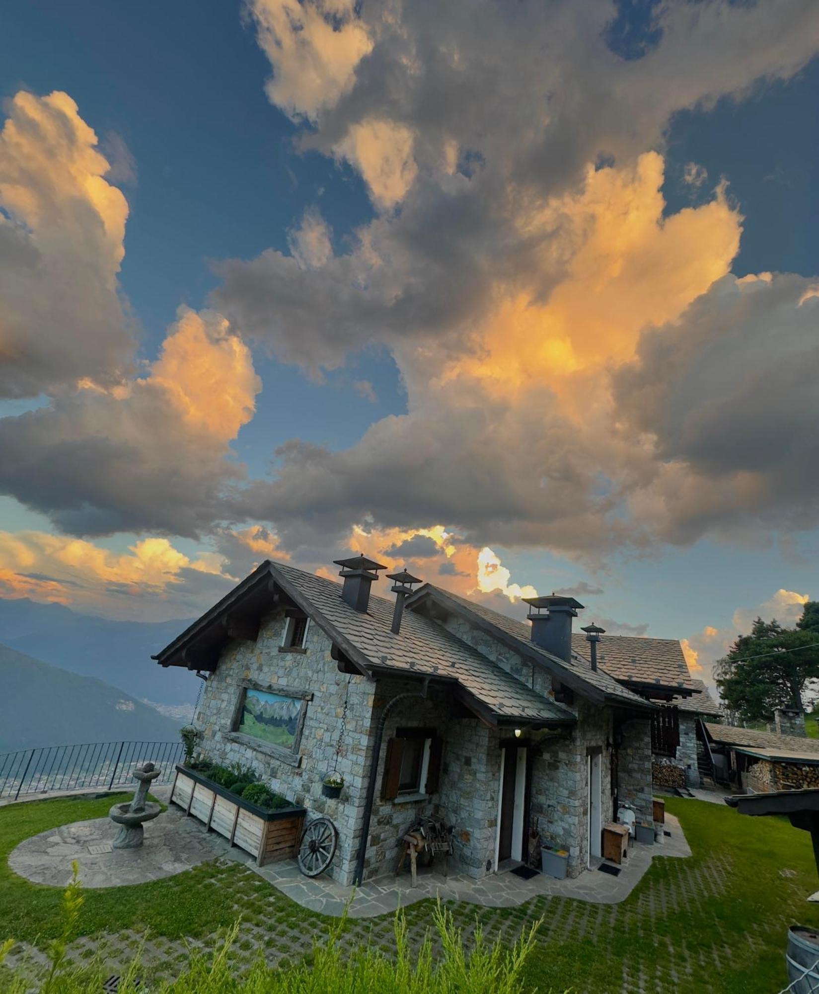 Agriturismo Giacomino Gera Lario Exteriér fotografie